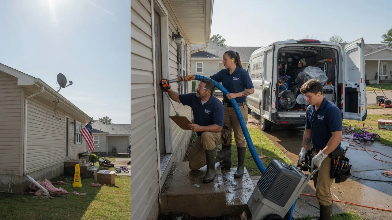 Ceiling Water Damage Restoration in Hasty, AR near me